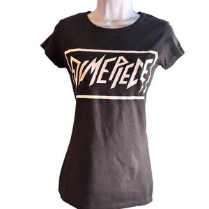 Vintage Dimepiece Black and White Graphic Tee size Medium NWOT